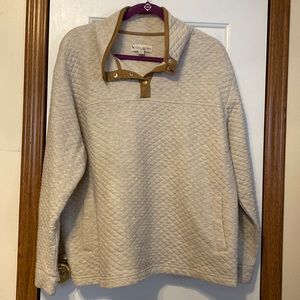 Koolaburra by Ugg quilted pullover with pockets. Snaps at collar.